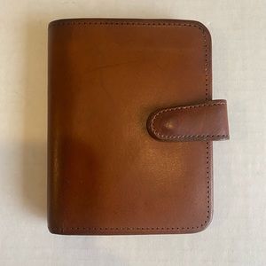 Vintage Coach classic British Tan Bifold wallet